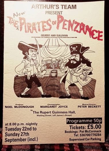 1982. The New Pirates Of Penzance Program.