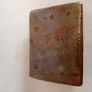 Antique Arts and Crafts Hammered Copper Wood Lined Tobacco Box Image 9