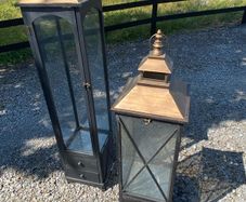 Beautiful garden or indoor candle holders
