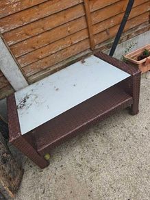 Small garden table