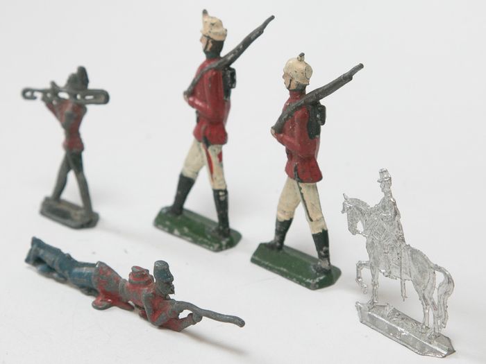 Vintage lead soldiers