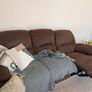 Recliner couch - chocolate brown (ez living) Image 3