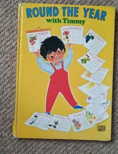 Vintage Children's book 'Round the Year with Timmy'