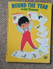 Vintage Children's book 'Round the Year with Timmy'