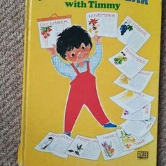 Vintage Children's book 'Round the Year with Timmy'