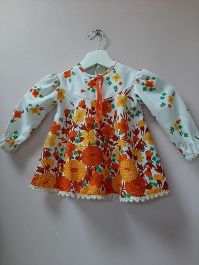 Beautiful vintage baby dress from 70's