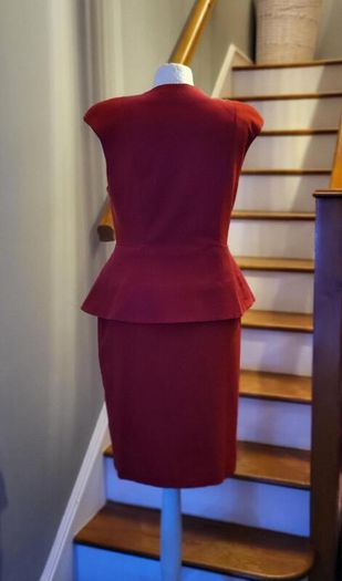 Ted Baker red fitted dress, Size 3