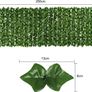 Artificial Ivy Privacy Fence Screen, Artificial Hedges Fence and Faux Ivy Vine Leaf Decoration for Outdoor Decor, Garden (1.5 x 2.5 meter) Image 3