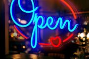 NEW SALE | Neon OPEN Sign, LED Neon Light Sign USB Powered 40x28CM Decorative Bar Open Sign for Home Bar Store Party Decor, Brightness Adjustable