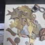 Vintage Irish Jeweller Mixed Metal Blanks Findings Brooch Parts Job Lot 1.58kg Image 5