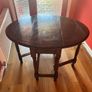 Folding Mahogany Table Image 4