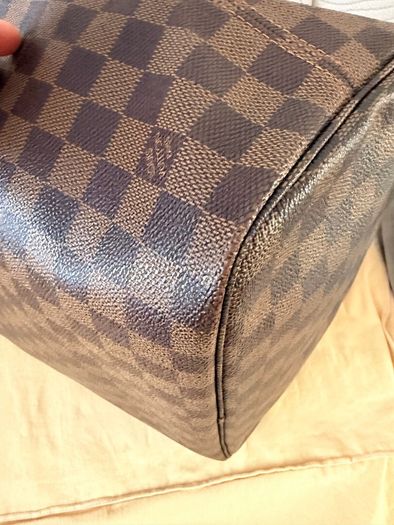 Louis Vuitton Neverfull MM Ebene Cerise Authentic