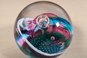 Caithness Glass Paperweight watercolour