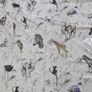 Brand New Fabric - Heavy Cotton - Jungle Drawing Image 2