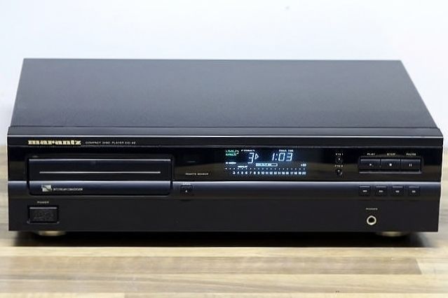Marantz CD-42 CD player with the famous Philips SAA7350GP dac chip paired with an NPC SM5840FP filter
