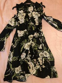 River Island black, mini dress