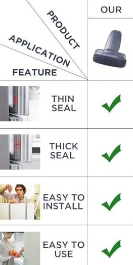 Fridge/Freezer Door Lock/Latch Catch