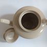 Charming Carrig Ware Cream-Earthenware Clay Teapot with An Autumnal Mixed Floral Motif - Pattern Number 1180, Circa 1930 -1950 Image 7
