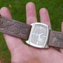 Kahuna Ladies Brown Quartz Watch, Original Beige Leather Strap, Japanese Movt. Image 4