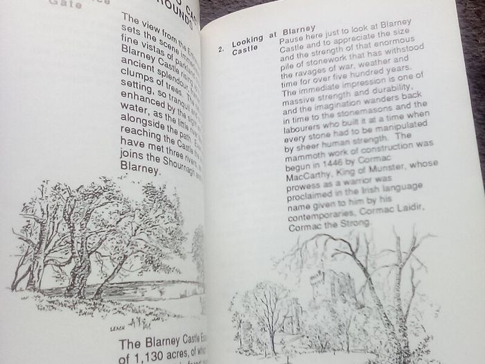 Vintage Tourist Booklet: Blarney Castle