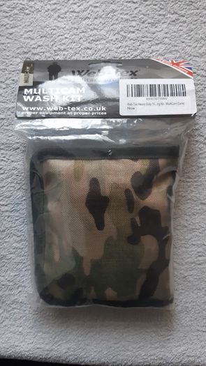 Web-Tex Wash Kit MultiCam Army Camping Fishing Hiking Festivals Emergency