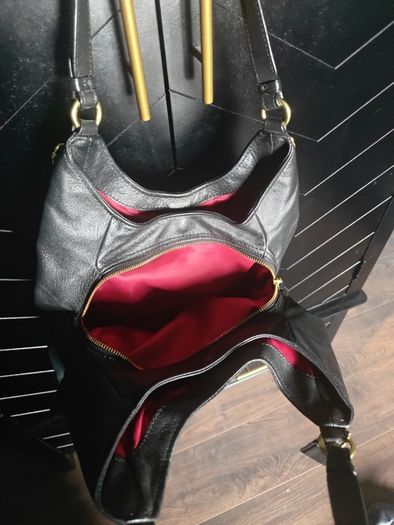 Coach black shoulder bag
