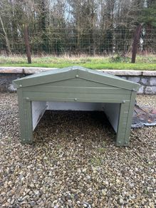 lawnmower house