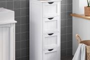 New Bathroom Floor Storage Cabinet (Matte White) FREE P&amp;P