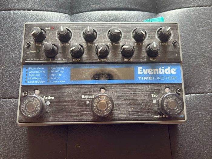 Eventide TimeFactor Dual Delay Pedal + Polarity Adapter Cable