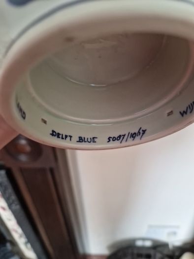 delft liquor bottle
