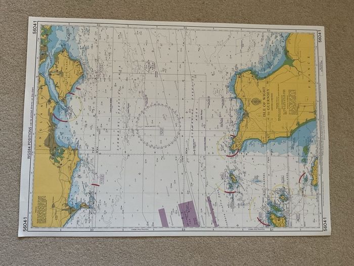 Admiralty Charts for Channel Islands