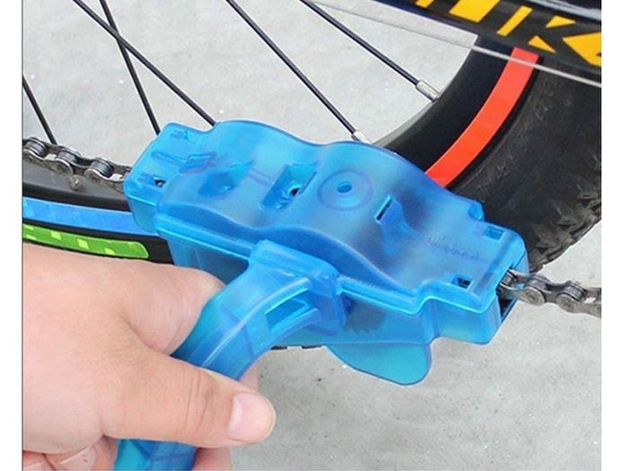 New Cleaning Brushes Cleaner Cycling Bike Bicycle Chain Wheel Device Tool #1442