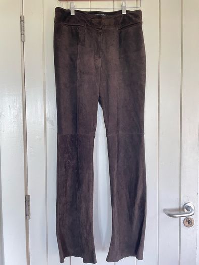 suede trousers