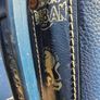 Vintage1930's Made in Scotland GREBAN Navy leather golf carry bag Image 5