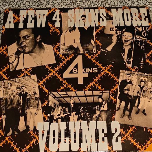 4 Skins, A few 4 Skins More Vol 2,  2 x LP Punk Oi Skinhead