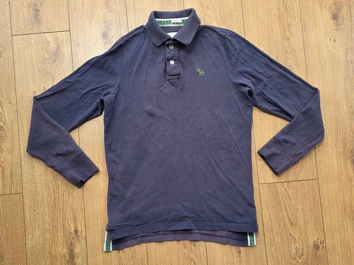 Abercrombie & Fitch Muscle Rugby Shirt Mens Large