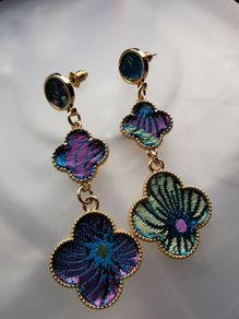 Handmade drop earring