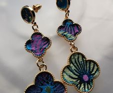 Handmade drop earring