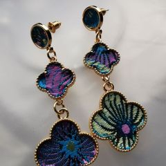 Handmade drop earring