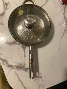 stainless pot