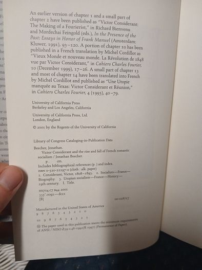 Victor Considerant, French Socialism