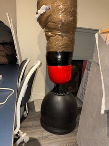 Free Standing Punch Bag- Needs Repair / For Parts