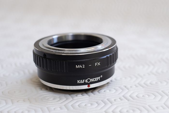 Vintage M42 Lens Kit (Helios 44, Pentacon 135, extension tubes) for Fujifilm X