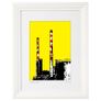 Yellow Poolbeg1 large framed print, by Helen Mathews Image 2