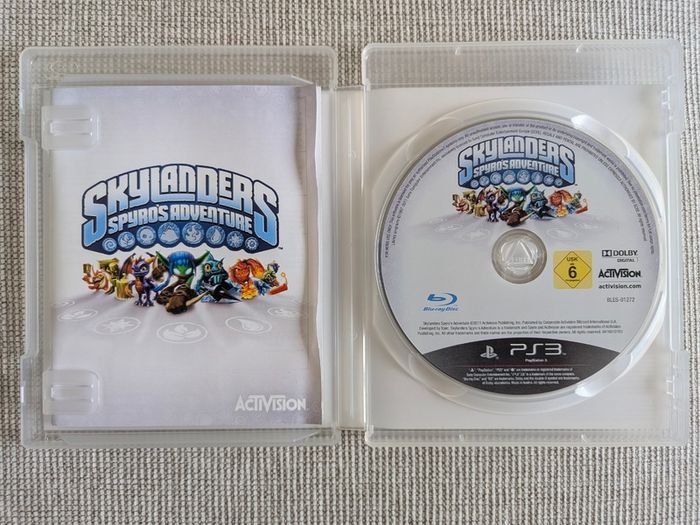 Skylanders Spyro's Adventure PS3 Complete - Game, Case & Manual