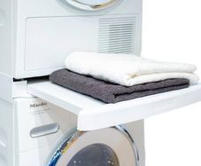 WPro Universal Stacking Kit with Shelf for Tumble Dryer on Washing Machine