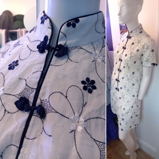 Vintage Dress by Long Fan Tokyo Japan