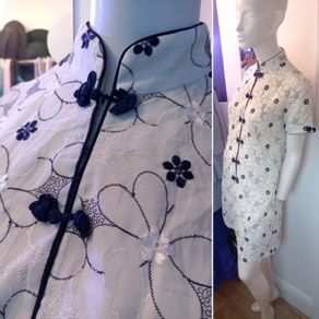 Vintage Dress by Long Fan Tokyo Japan
