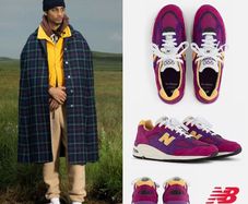 Rare Genuine New Balance 'Lakers' M990PY2 Mens Shoes EU 45