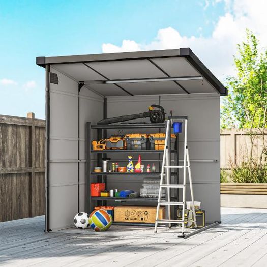 Plastic Garden Shed 6 x 6ft